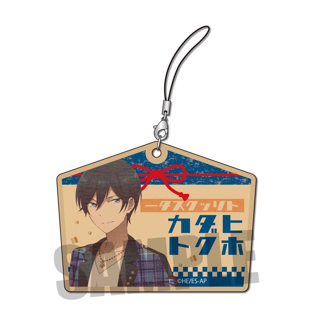 偶像夢幻祭 日式復古 Eco手機繩 Part1 冰鷹北斗 あんさんぶるスターズ 和れとろエコストラップ Part1 氷鷹北斗 動漫產品 匙扣及掛繩