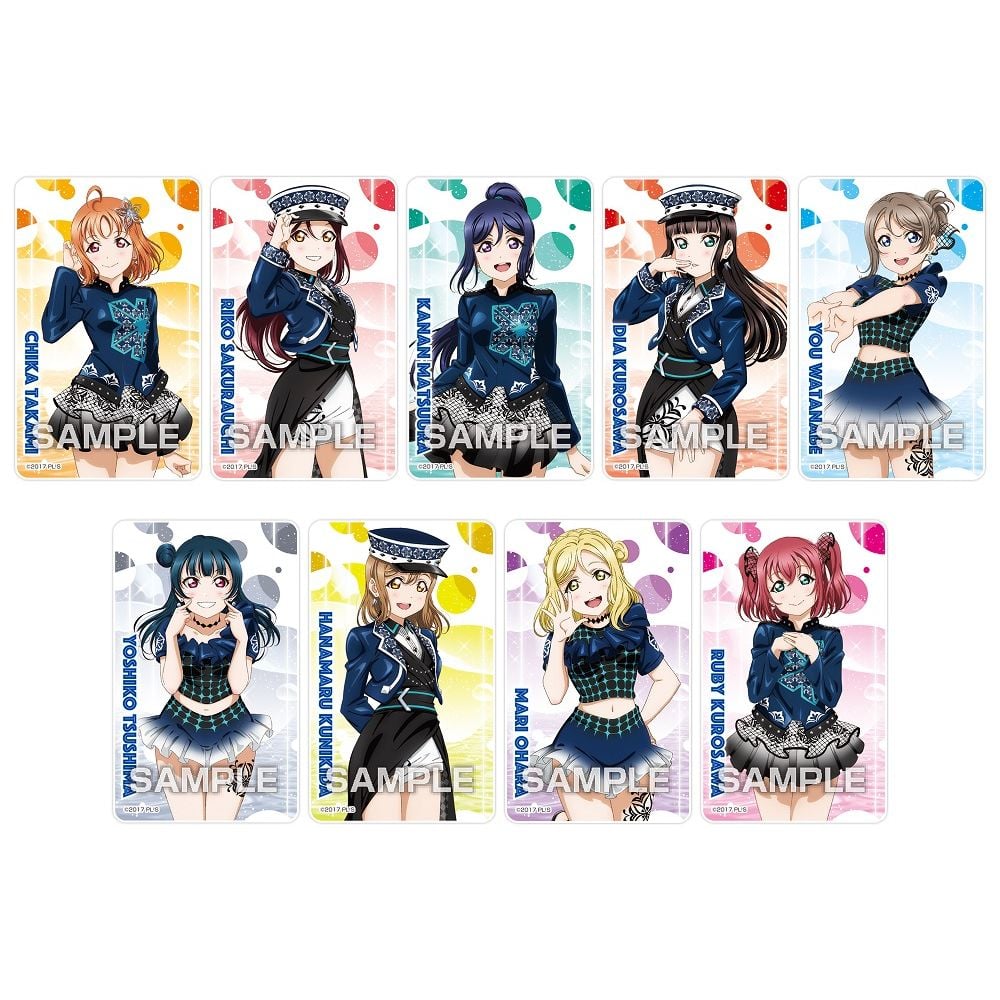 Love Live! Sunshine!! 裝飾貼紙2 附香口糖 (1盒20件) | ラブライブ！サンシャイン!! デコステッカー2 ガムつき |  動漫產品 | 食玩及盒蛋 | 4970381473730