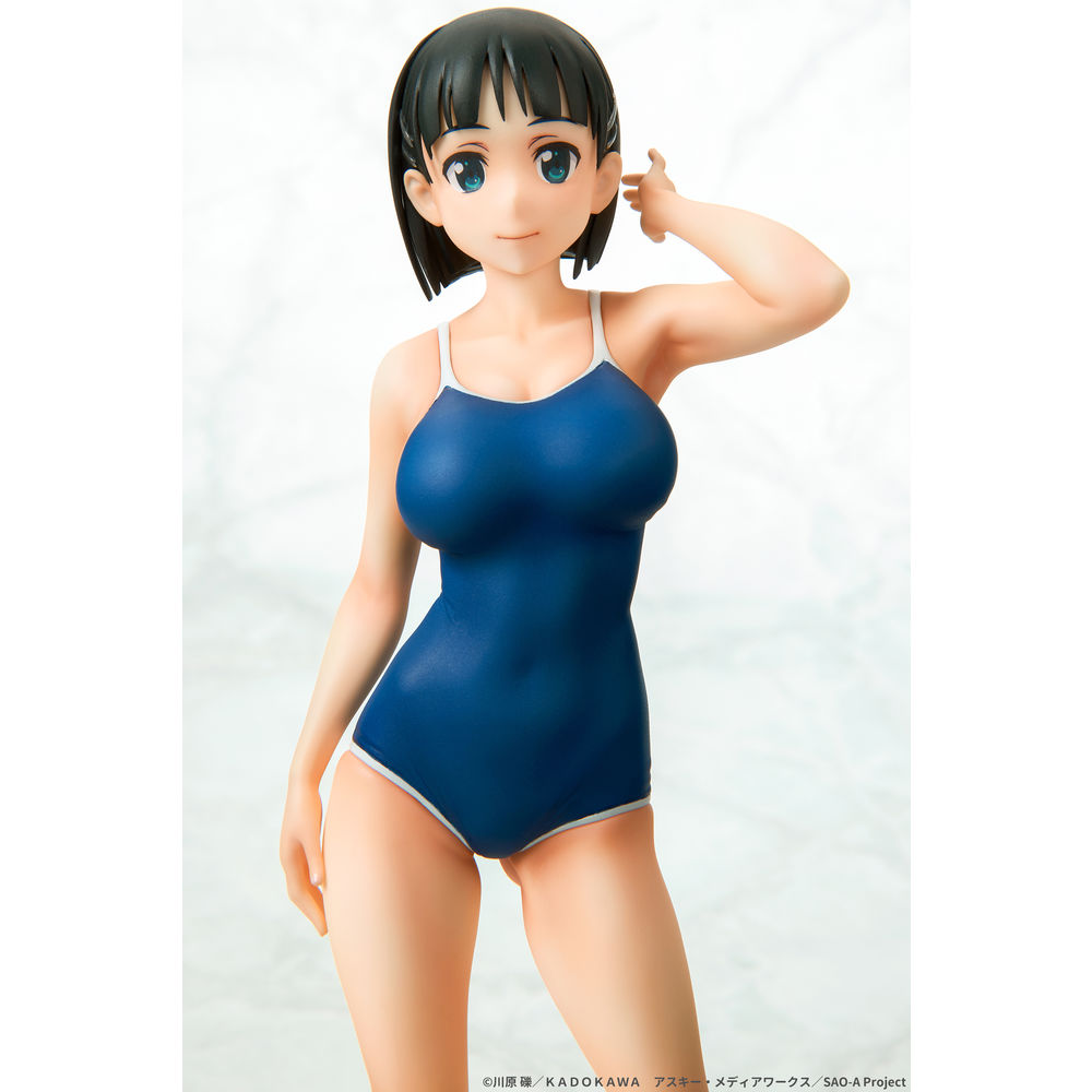 刀劍神域 桐谷直葉 紺 School Ver ソードアート オンライン 桐ヶ谷直葉 紺スクver Figures Figures 擺設