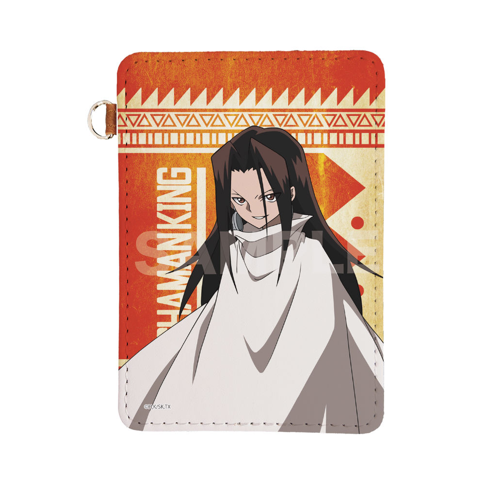 Shaman King 皮製證件套04 麻倉葉王 Shaman King レザーパスケース04 ハオ 動漫產品 潮流服飾 卡片及電話配件