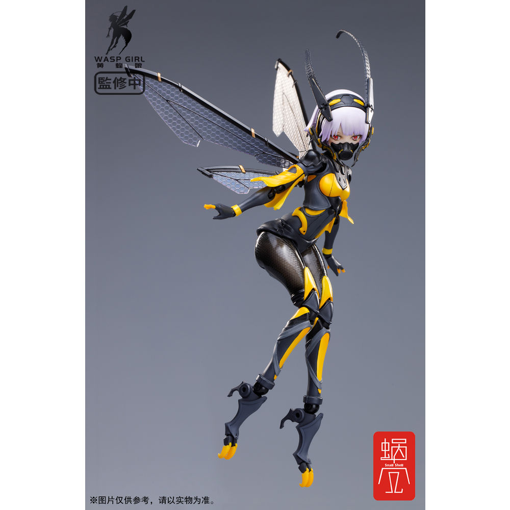 SNAIL SHELL(蝸之殼) BEE-03W WASP GIRL 1/12 Scale 可動 Figure