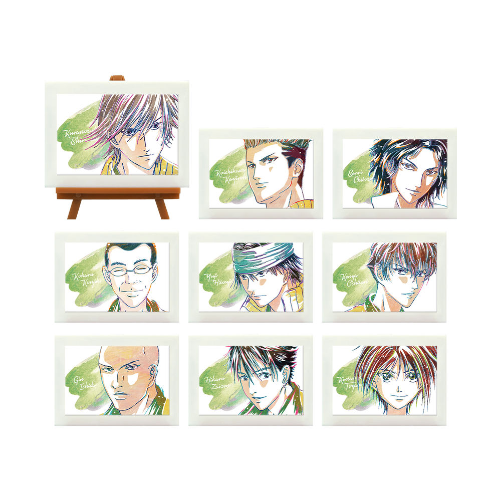 新網球王子交換四天寶寺ani Art 迷你art Frame 1盒9件 新テニスの王子様トレーディング四天宝寺ani Artミニアートフレーム 動漫產品 食玩及盒蛋