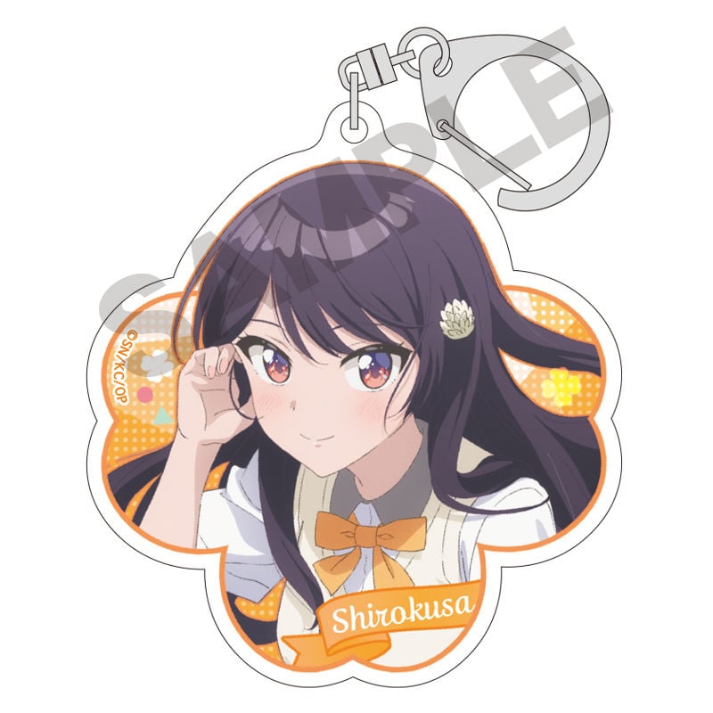 青梅竹馬絕對不會輸的戀愛喜劇亞加力膠匙扣可知白草 幼なじみが絶対に負けないラブコメアクリルキーホルダー可知白草 動漫產品 匙扣及掛繩