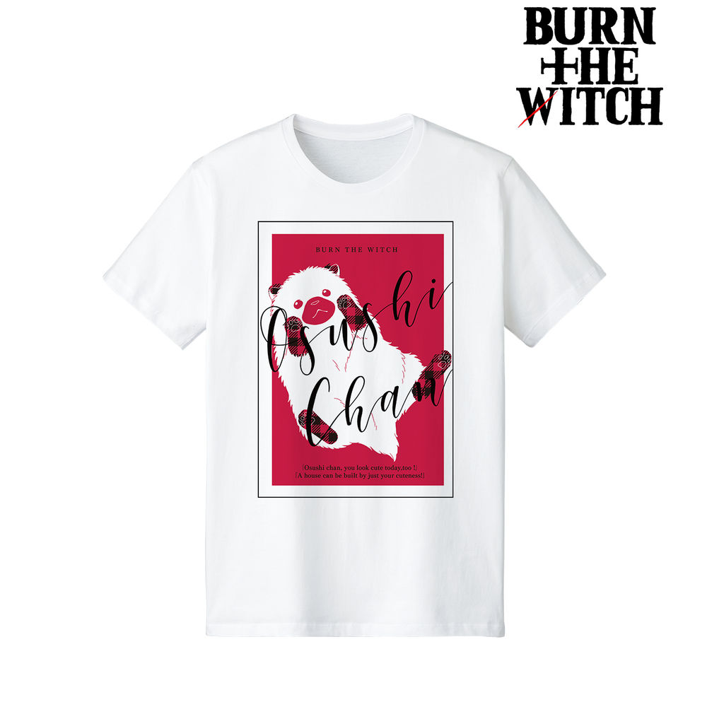 Burn The Witch 小壽司 T恤 女仕 Xl碼 Burn The Witch オスシちゃん Tシャツ レディース Xlサイズ 動漫產品 潮流服飾