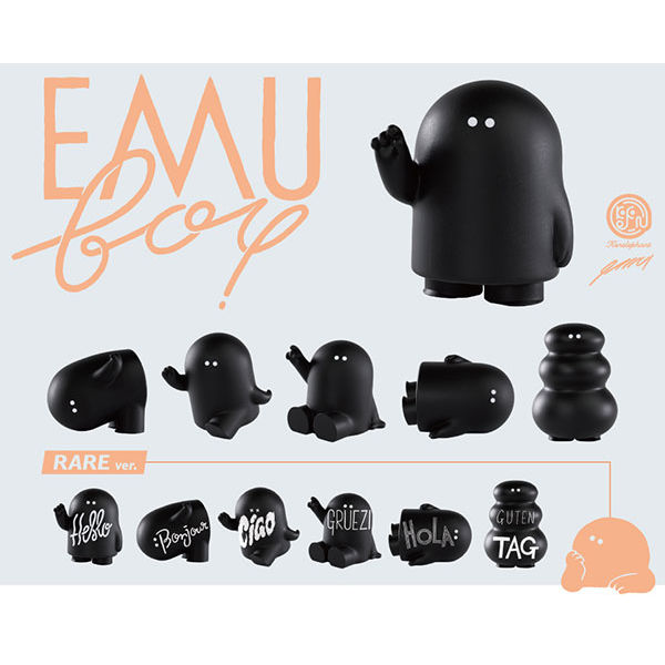 高い品質 EMU boyフィギュアset EMU Sculpture& EMU 原画作品& 絵画 