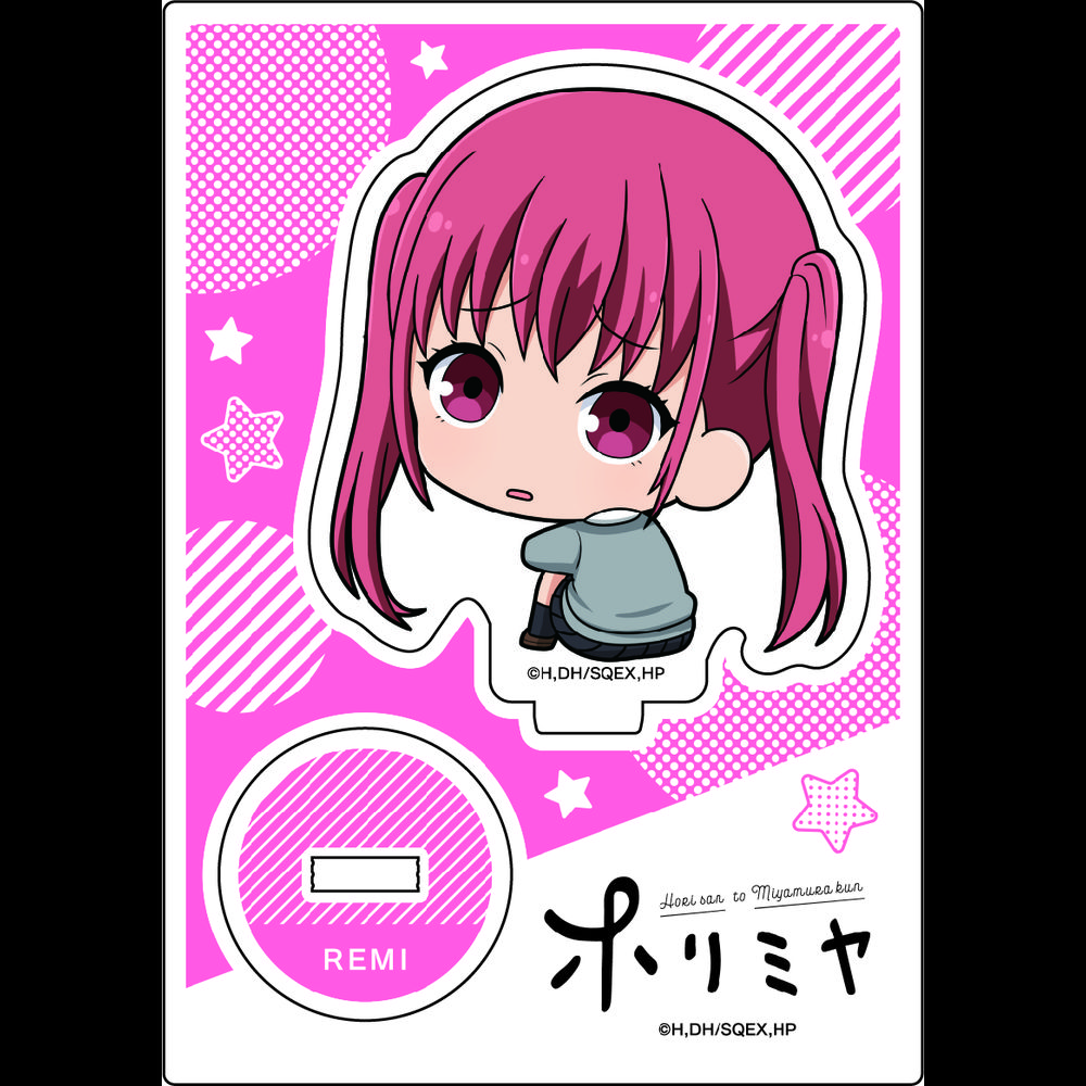 堀與宮村 Bocchi Kun 系列 亞加力膠 台座 綾崎禮未 ホリミヤ ボッチくんシリーズ アクリルスタンド 綾崎レミ 動漫產品 插畫及色紙