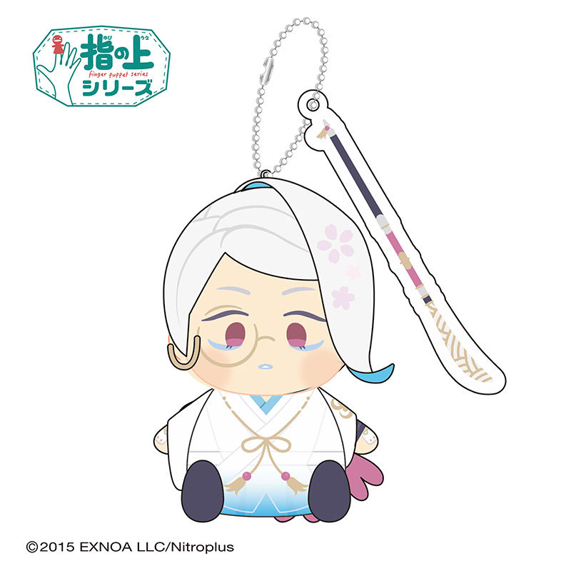 Wanpaku 刀劍亂舞指上公仔系列巴形薙刀 わんぱく 刀剣乱舞指の上シリーズともえがたなぎなた 動漫產品 匙扣及掛繩