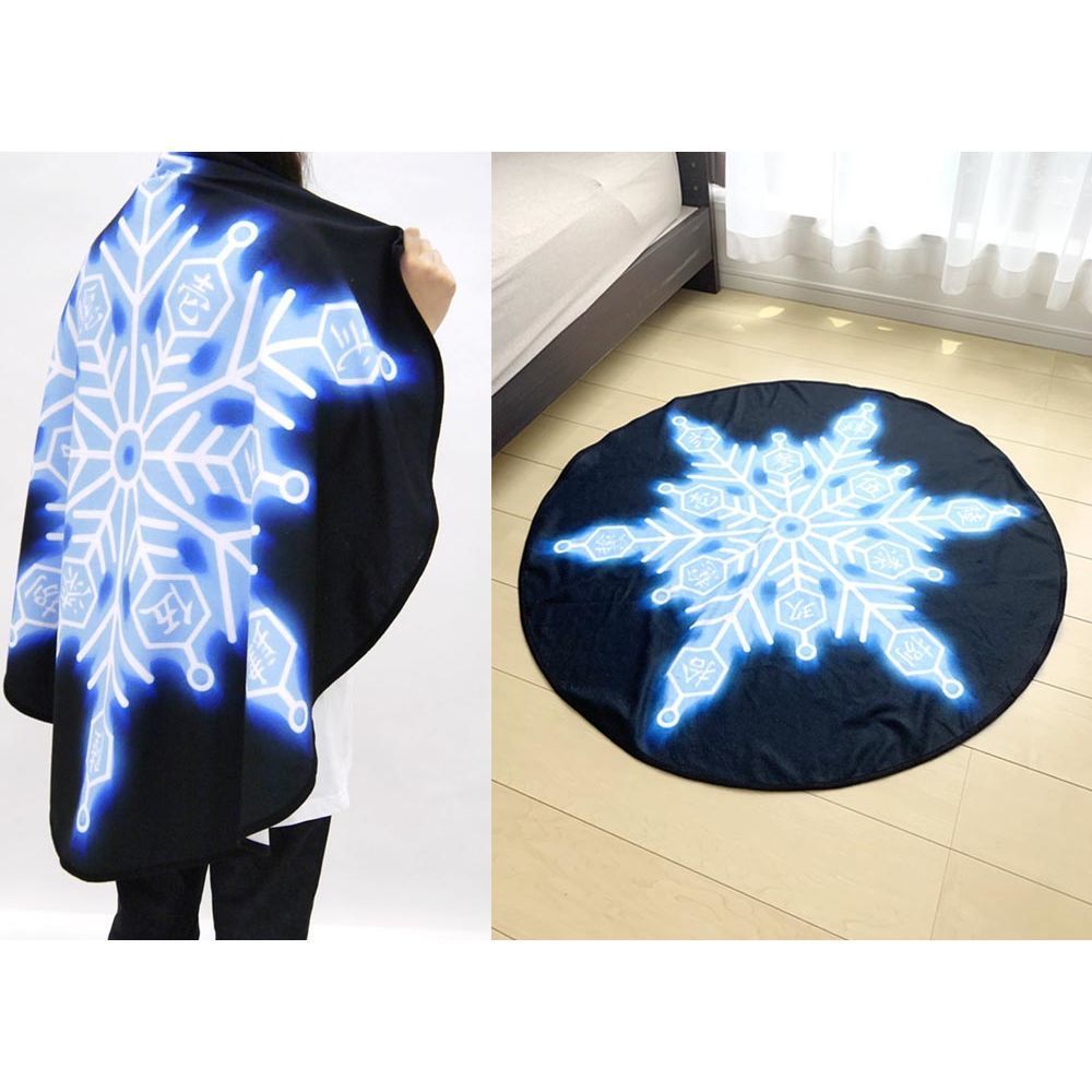 鬼滅之刃猗窩座的術式展開圓型毛巾 鬼滅の刃猗窩座の術式展開ラウンドタオル Cospa 生活精品