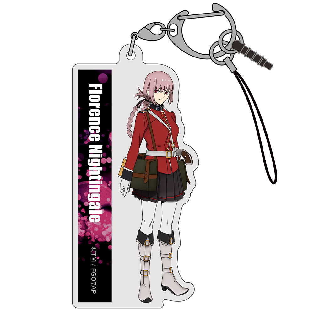 Fate Grand Order 終局特異點 冠位時間神殿 所羅門 Fate Grand Order 所羅門 南丁格爾 亞加力膠 Multi 匙扣 Fgoソロモン ナイチンゲール アクリルマルチキーホルダー Cospa 匙扣 掛飾