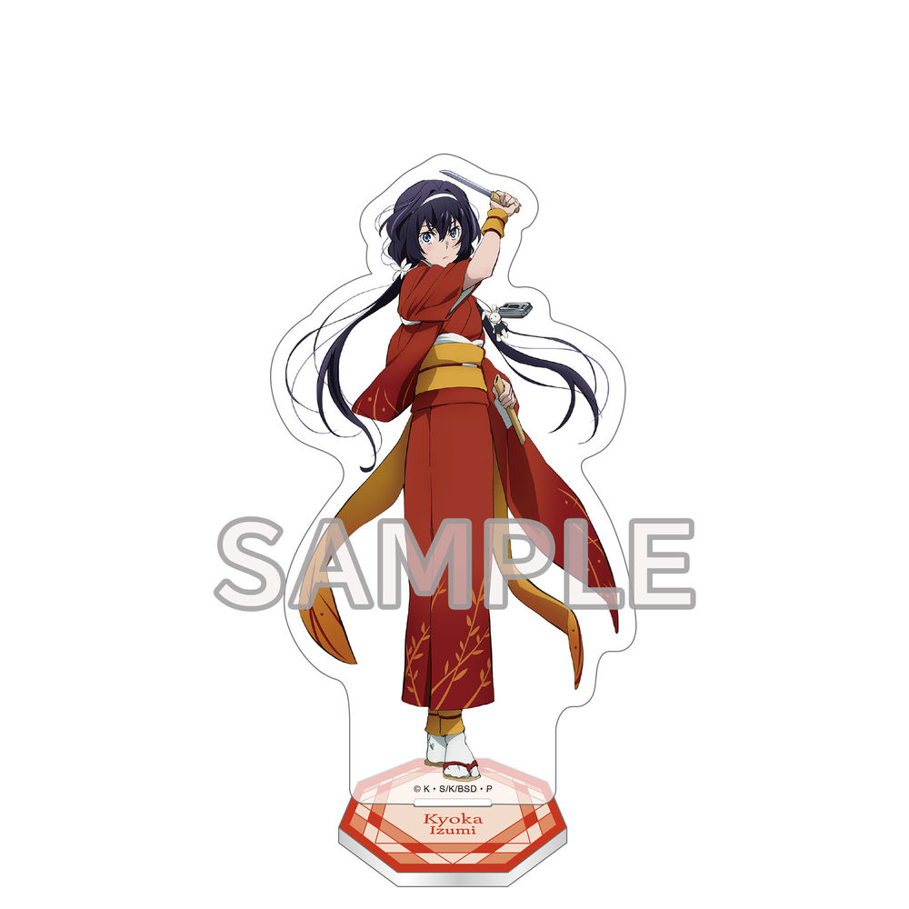 文豪野犬 亞加力膠 台座 Figure 泉鏡花 新 Visual Ver 文豪ストレイドッグス アクリルスタンドフィギュア 泉鏡花 新ビジュアルver 動漫產品 插畫及色紙