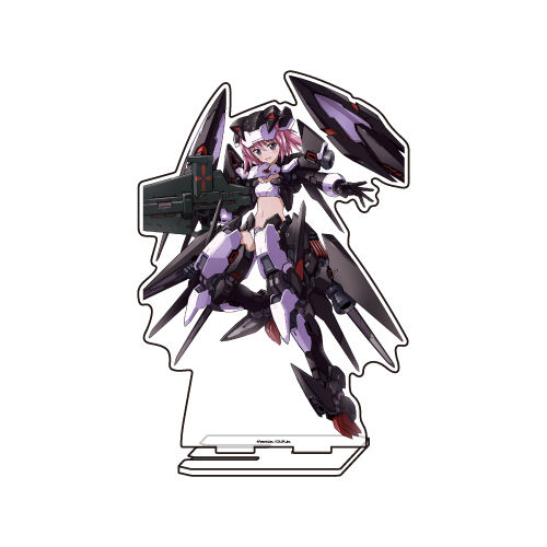 Deka 角色 亞加力膠 Figure 機戰少女alice 11 比良坂夜露 3 週年 插圖 設計 Ver デカキャラアクリルフィギュア アリス ギア アイギス 11 比良坂夜露 3周年イラストデザインver 動漫產品 插畫及色紙