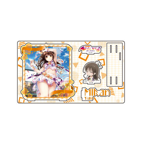 優質 亞加力膠立牌 碟 出包王女darkness 07 結城美柑 プレミアムアクリルジオラマプレート To Loveる とらぶる ダークネス 07 結城美柑 動漫產品 生活精品