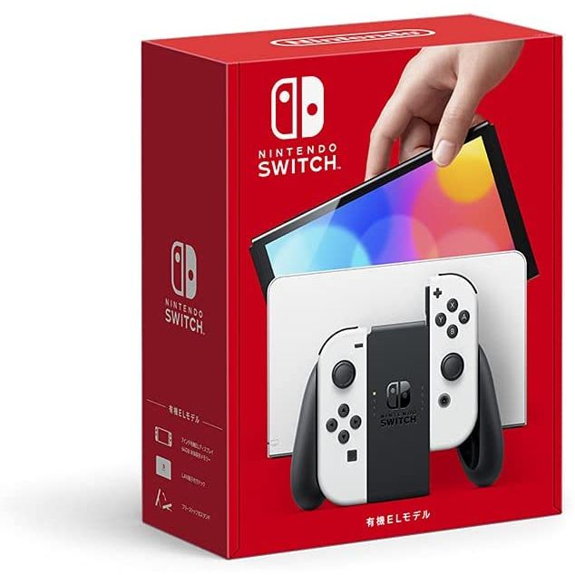 Nintendo Switch OLED 主機(白) | Nintendo Switch（有機ELモデル 
