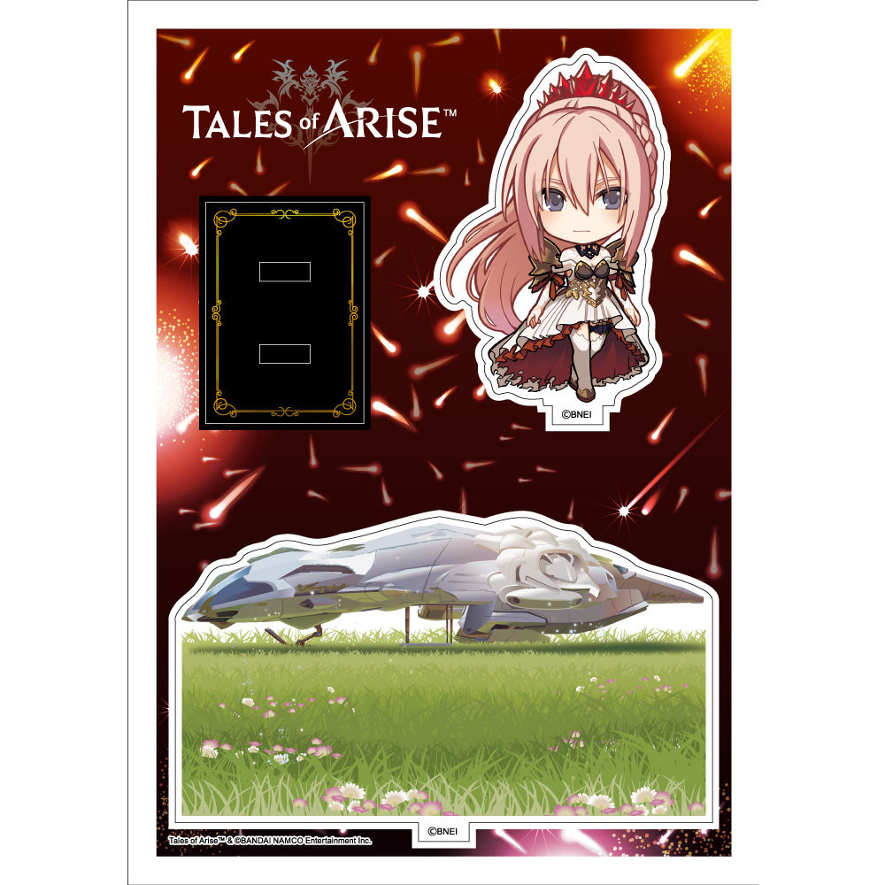 Tales Of Arise 亞加力膠角色情景小擺設 紫苑 テイルズ オブ アライズ アクリルキャラプレートぷち シオン 動漫產品 生活精品