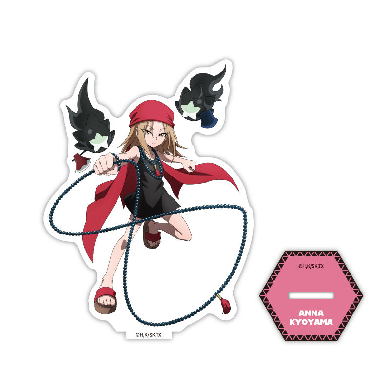 Shaman King 亞加力膠台座恐山安娜 前鬼後鬼 Shaman King アクリルスタンド恐山アンナ 前鬼後鬼 動漫產品 插畫及色紙
