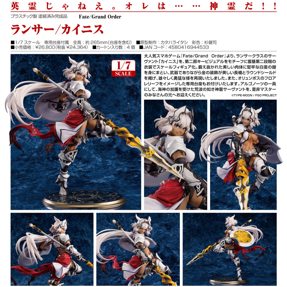 Fate/Grand Order Lancer /凱妮斯 | Fate/Grand Order ランサー/カイニス | Figures |  Figures 擺設 | 4580416944533