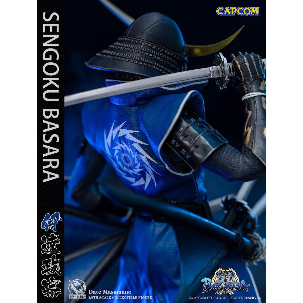 ROCKETTOYS 戰國BASARA Date Masamune 伊達政宗1/6可動Figure