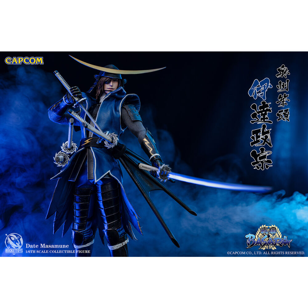 ROCKETTOYS 戰國BASARA Date Masamune 伊達政宗1/6可動Figure