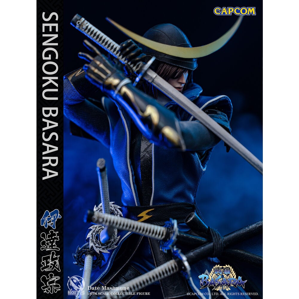 ROCKETTOYS 戰國BASARA Date Masamune 伊達政宗1/6可動Figure | ROCKETTOYS 戦国BASARA  Date Masamune 伊達政宗1/6可動フィギュア| Figures | Figures 擺設| 6975254580001