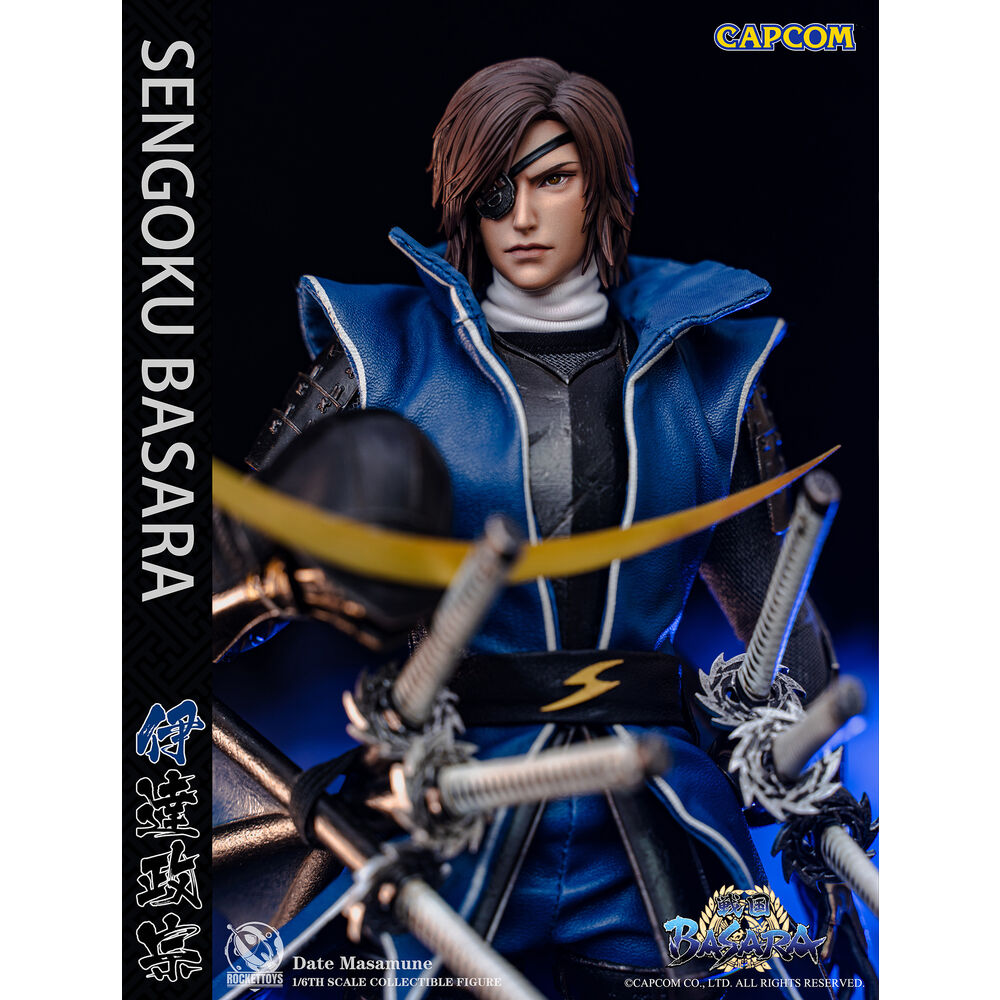 ROCKETTOYS 戰國BASARA Date Masamune 伊達政宗1/6可動Figure | ROCKETTOYS 戦国BASARA  Date Masamune 伊達政宗1/6可動フィギュア| Figures | Figures 擺設| 6975254580001