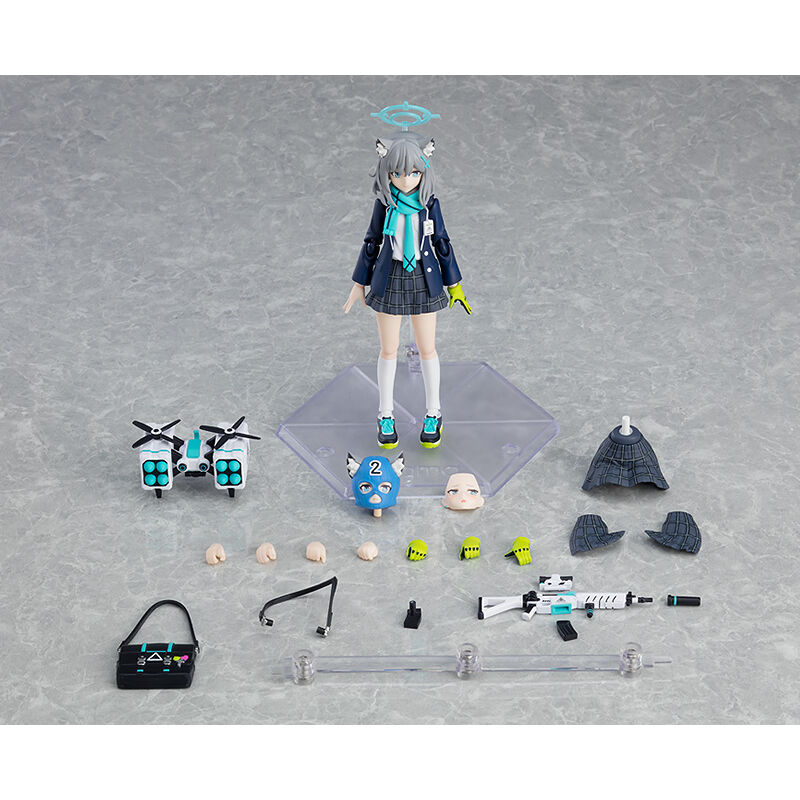 figma 蔚藍檔案 -Blue Archive- 砂狼白子 | figma ブルーアーカイブ -Blue Archive- 砂狼シロコ