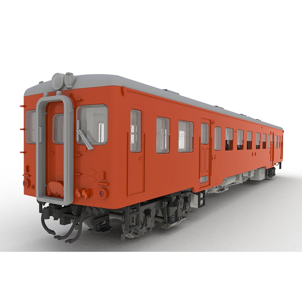 鉄道模型　ＨＯゲージ　ＫＴＭ　国鉄20米級客車　塗装済キット　4両 1/80 Scale 塑膠模型日本國有鐵道KiHa 20形氣動車200番代Type