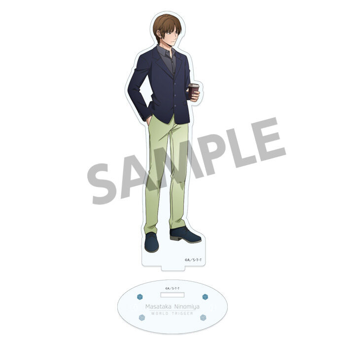 境界觸發者原畫亞加力膠figure 二宮匡貴日常ver ワールドトリガー描き下ろしアクリルフィギュア二宮匡貴日常ver 動漫產品 插畫及色紙