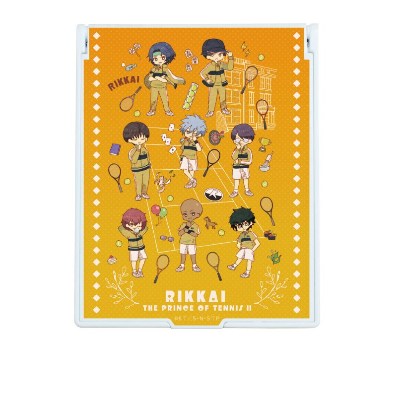 Deka 角色鏡子新網球王子06 立海大附屬中學校 復古藝術 デカキャラミラー新テニスの王子様06 立海大附属中学校 レトロアート 動漫產品 潮流服飾