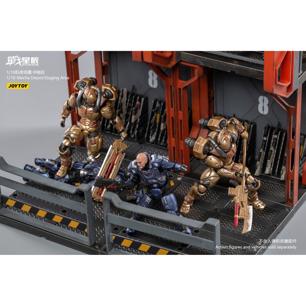 JOYTOY 戰星辰 機械格納庫 中轉區1/18 Scale Diorama | JOYTOY