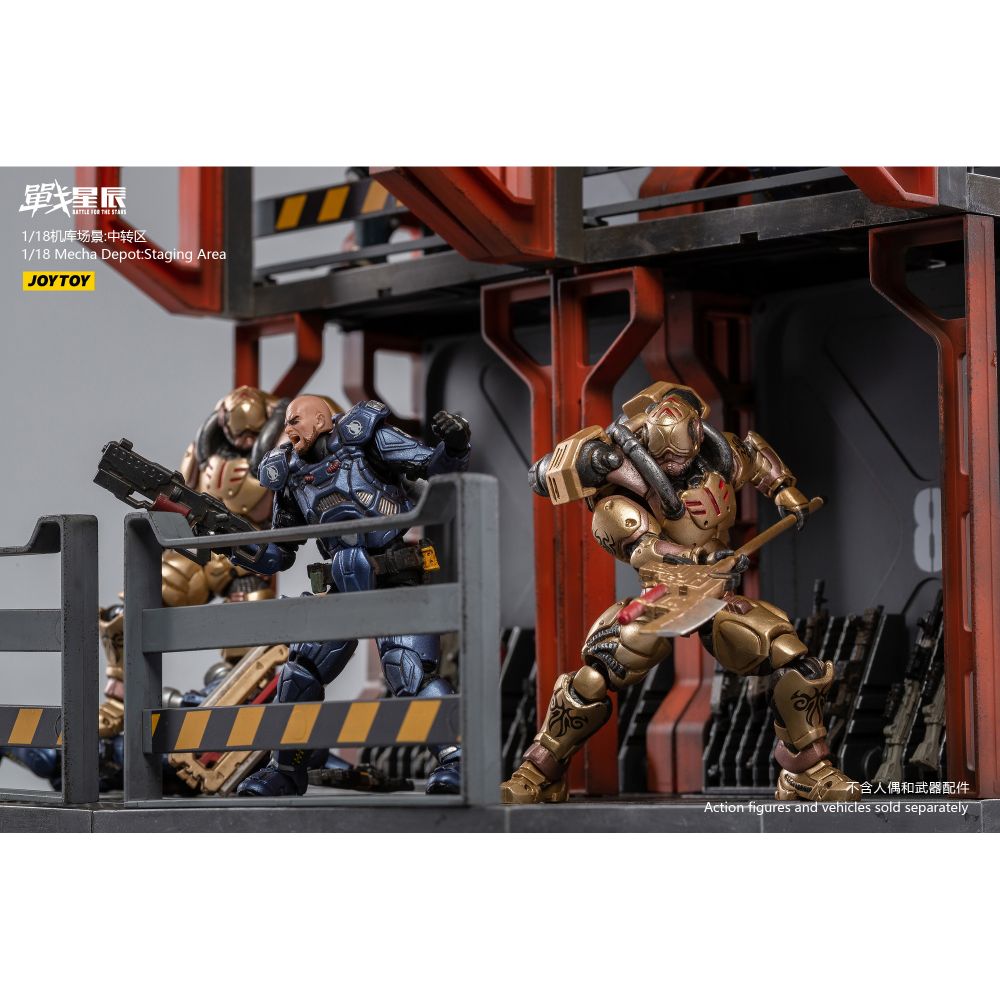 JOYTOY 戰星辰 機械格納庫 中轉區1/18 Scale Diorama | JOYTOY