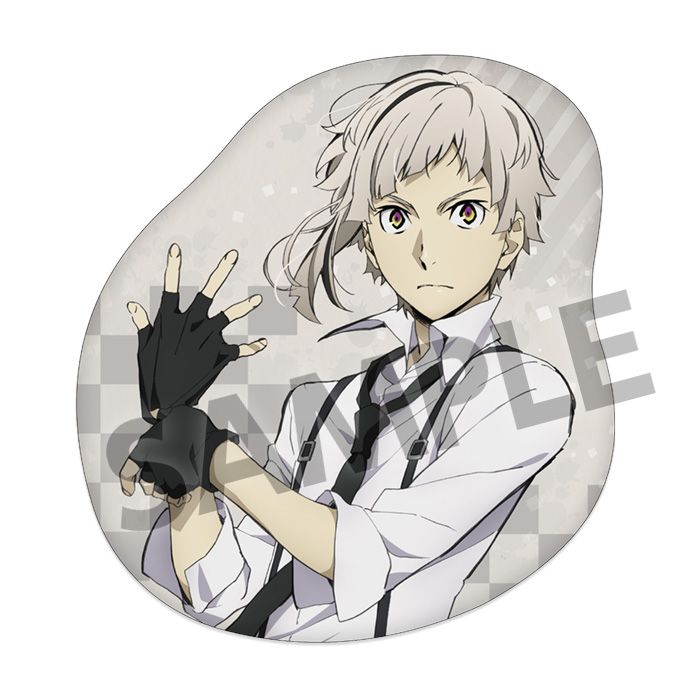 文豪野犬munya Mochi 墊枕中島敦 文豪ストレイドッグスむにゃもちクッション中島敦 動漫產品 生活精品