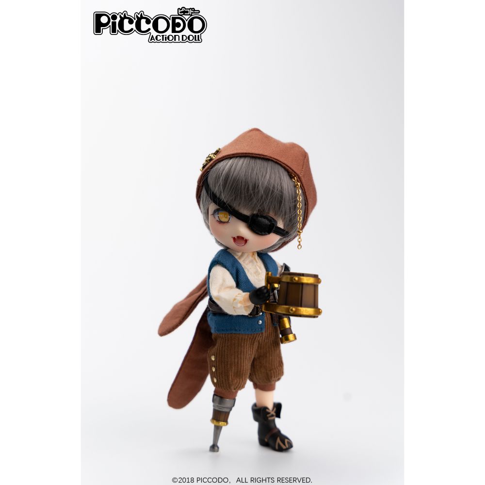 Piccodo Action Doll Body8 Plus用海賊風小道具set 航海士ver Piccodo Action Doll Body8 Plus用海賊風小道具セット航海士ver Figures 可動figures