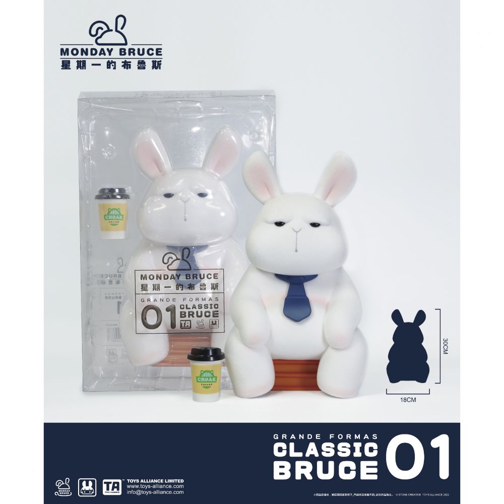 TOYS ALLIANCE LIMITED 星期一 Bruce Classic Bruce Non Scale Figure