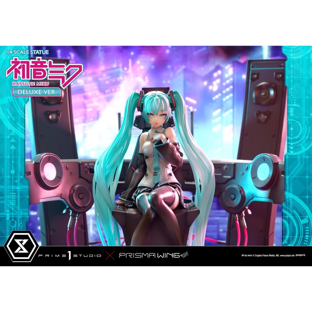 PRISMA WING 初音未來Art by neco DX版1/4 Scale Statue