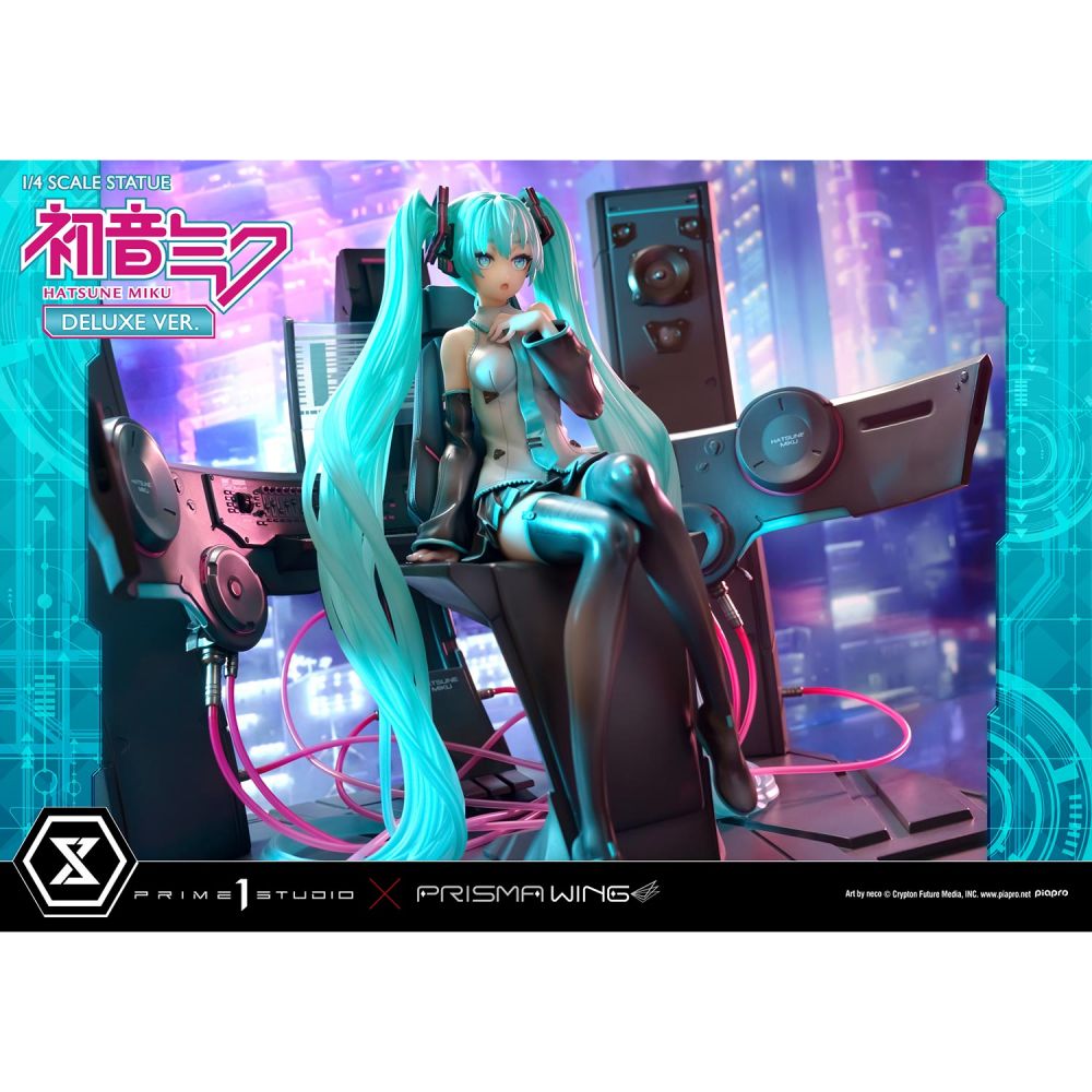 PRISMA WING 初音未來Art by neco DX版1/4 Scale Statue