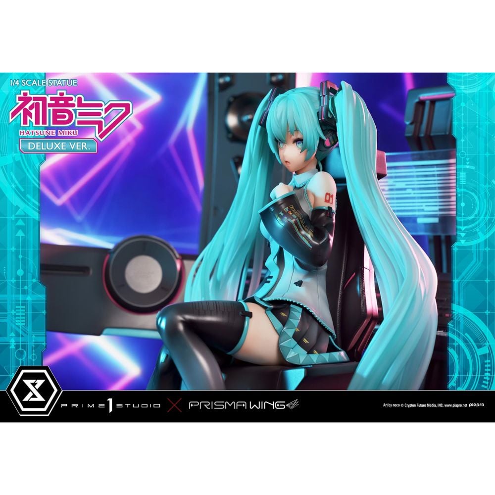 PRISMA WING 初音未來Art by neco DX版1/4 Scale Statue