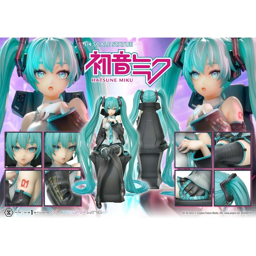 PRISMA WING 初音未來Art by neco 1/4 Scale Statue | PRISMA WING 