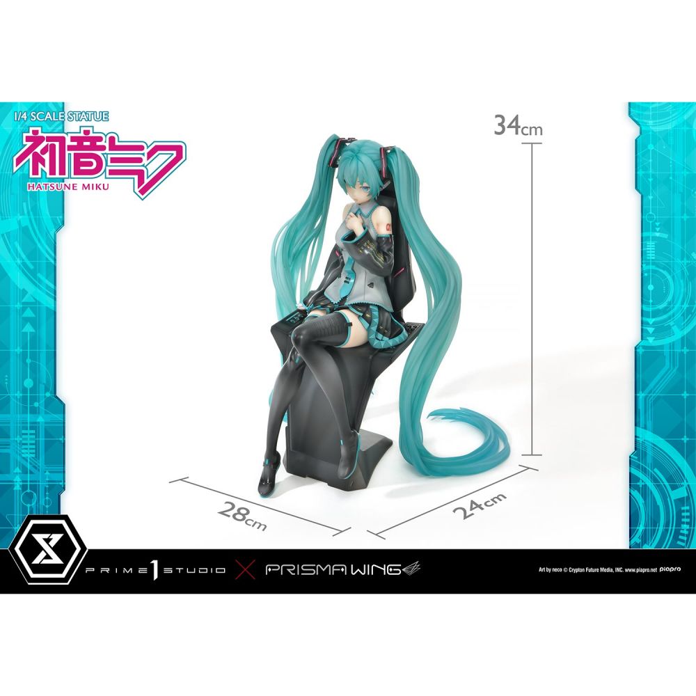 PRISMA WING 初音未來Art by neco 1/4 Scale Statue | PRISMA WING 