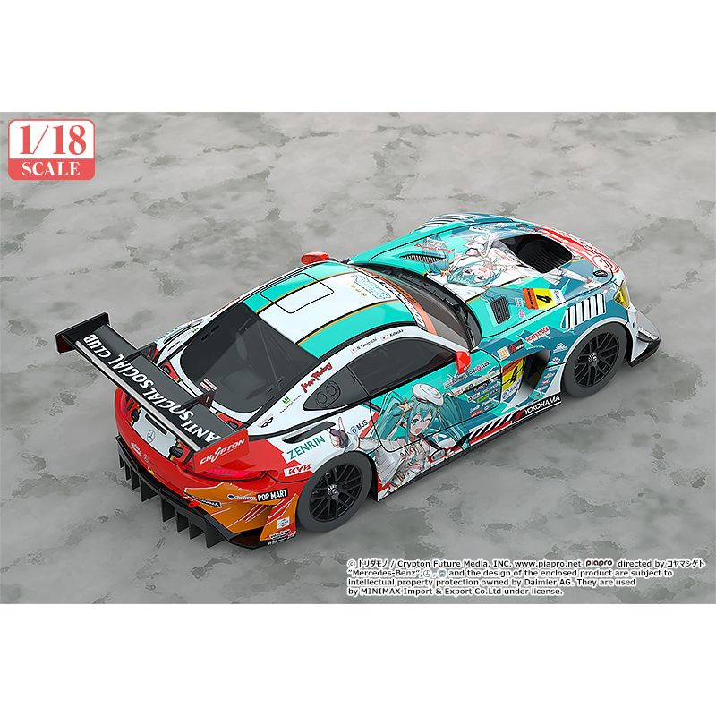 【限定：新品未】1/18グッドスマイル 初音ミク AMG 2022開幕戦Ver. 1/18 初音ミク GTプロジェクト グッドスマイル 初音ミク AMG