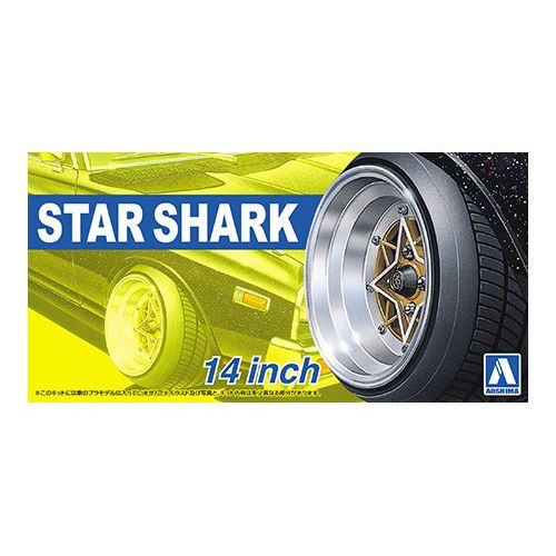 The Tuned Parts No.19 1/24 Star Shark 14 吋 | ザ・チューンドパーツ No.19 1/24 スターシャーク  14インチ | Figures | 組裝模型 | 4905083052587