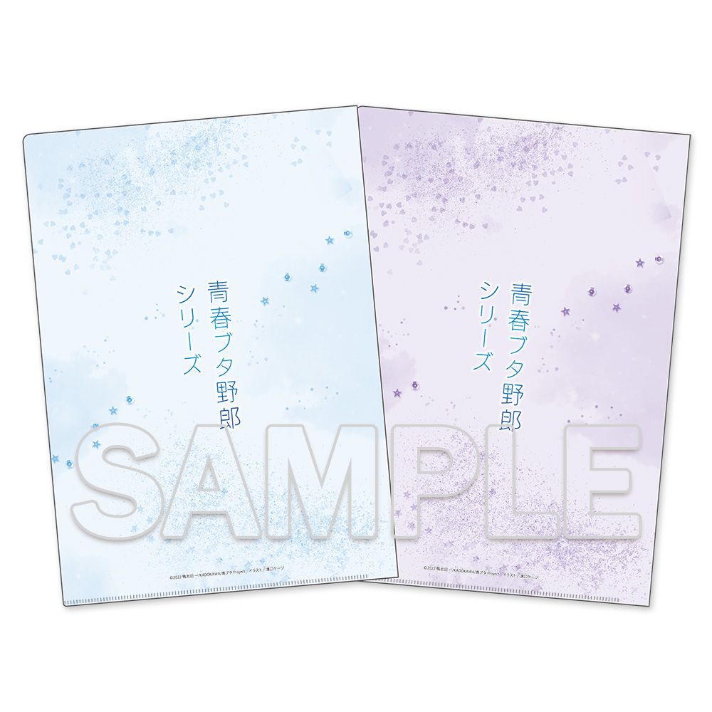 青春豬頭少年』系列透明File Set 櫻島麻衣&牧之原翔子| 『青春