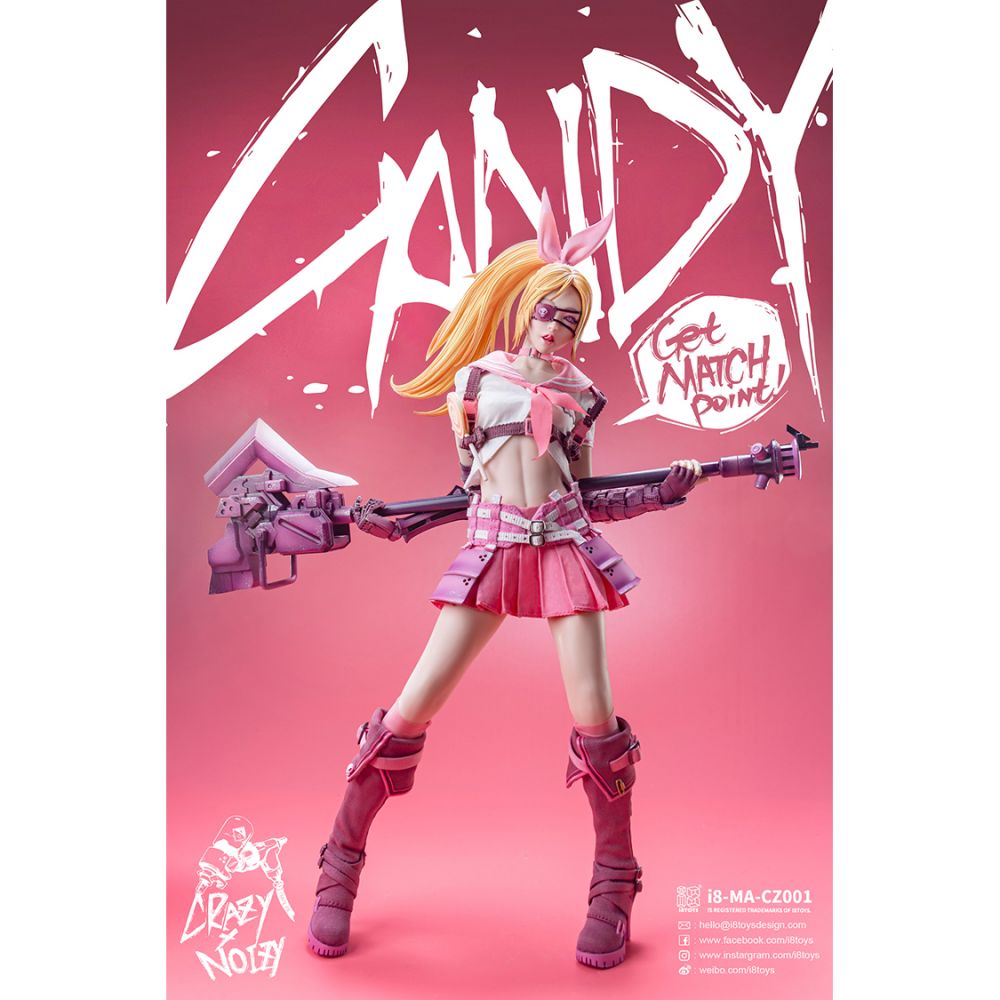 I8TOYS CRAZY X NOISY I8-MA-CZ001 Candy 1/6 Scale 可動 Figure