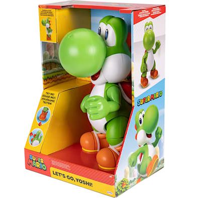 超級瑪利歐 Talking Figure LET'S GO, YOSHI | スーパーマリオ