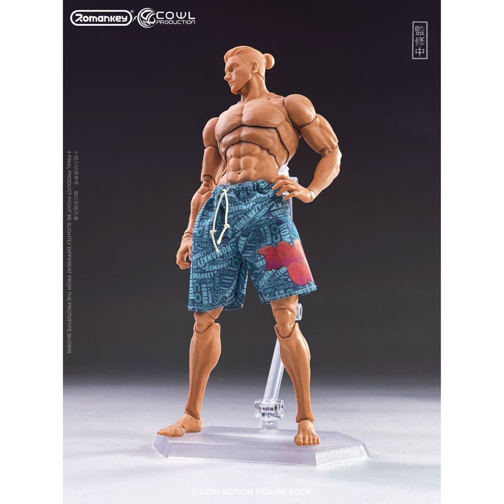 Romankey×COWL 1/12 Scale 超可動男性素體( White ) | Romankey×COWL 1/12スケール 超可動 ...