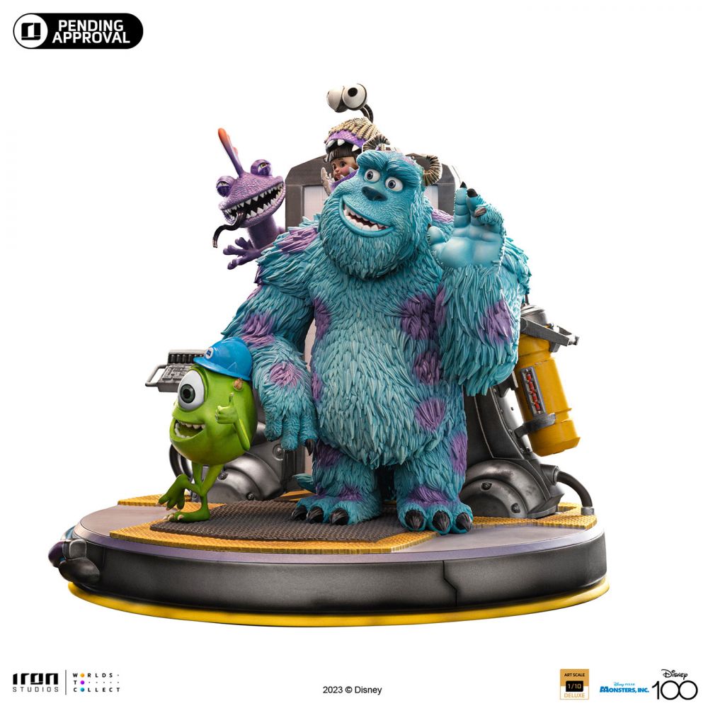 怪獸公司』【 Iron Studios 雕像】「 Deluxe ・ Art Scale 」1