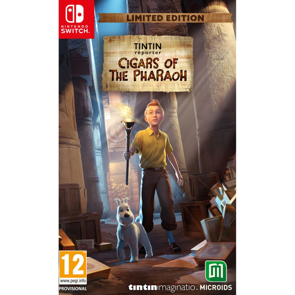 丁丁記者: 法老的雪茄[限定版] | 遊戲| Nintendo Switch | ns-tintin