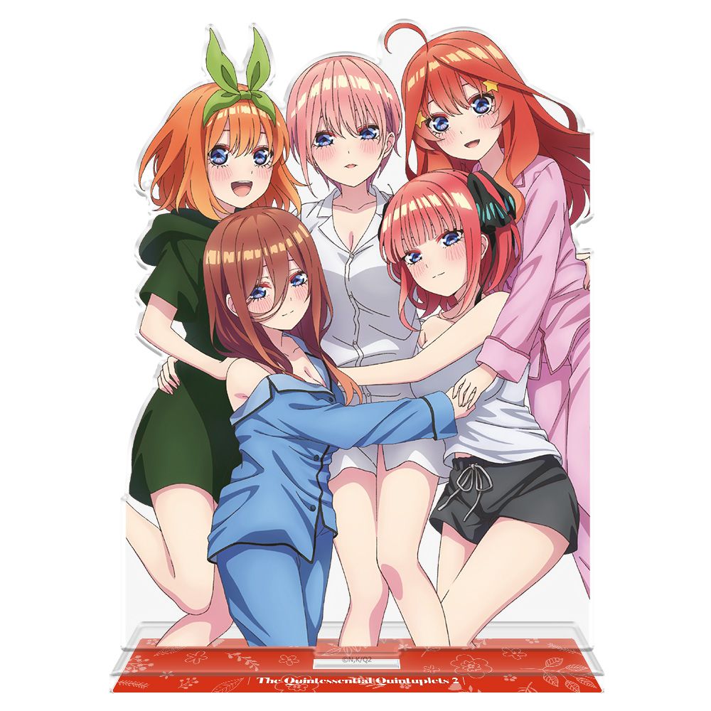 五等分的新娘∬ 亞加力膠角色台座H[一花&二乃&三玖&四葉&五月] | 五等