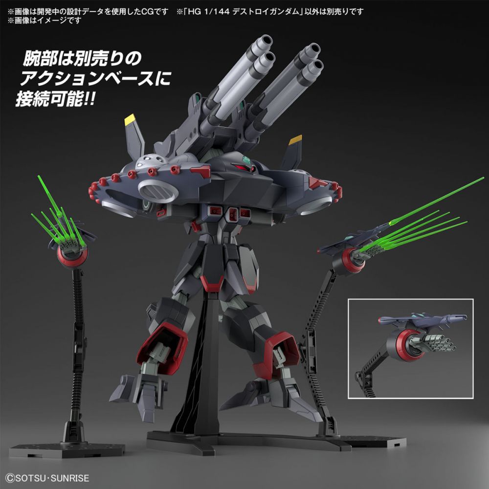 未組立　HG デストロイガンダム HG 1/144 デストロイガンダム｜バンダイ ホビーサイト
