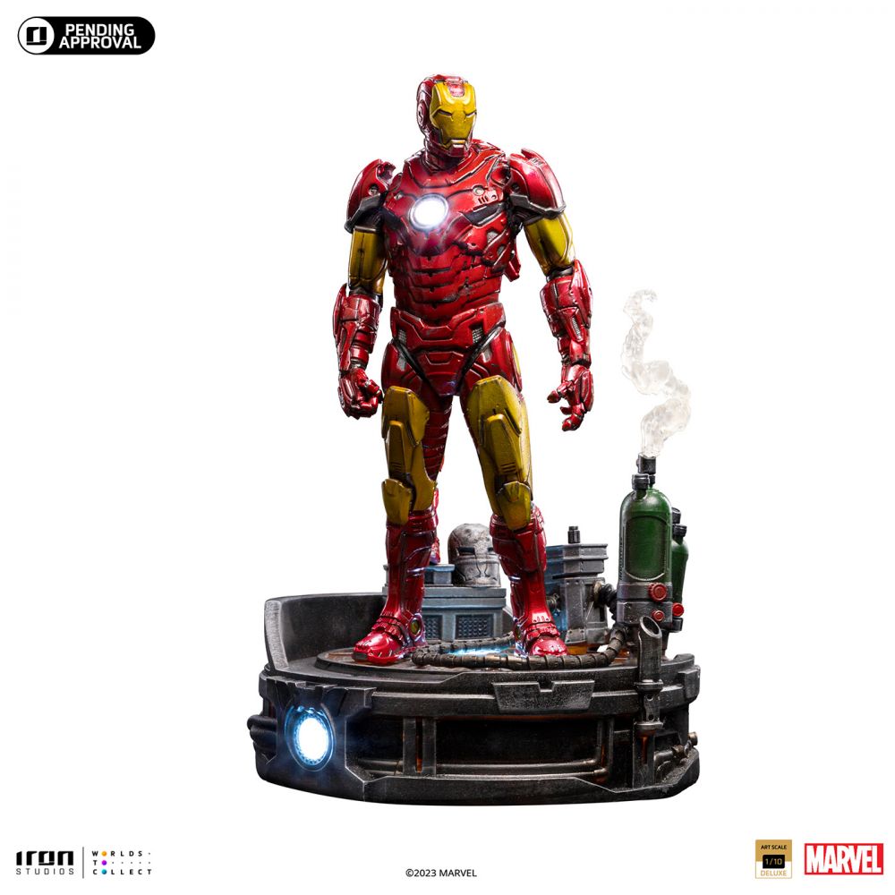 Marvel 』【 Iron ・ Studio ・雕像】「 Deluxe ・ Art Scale 」1/10