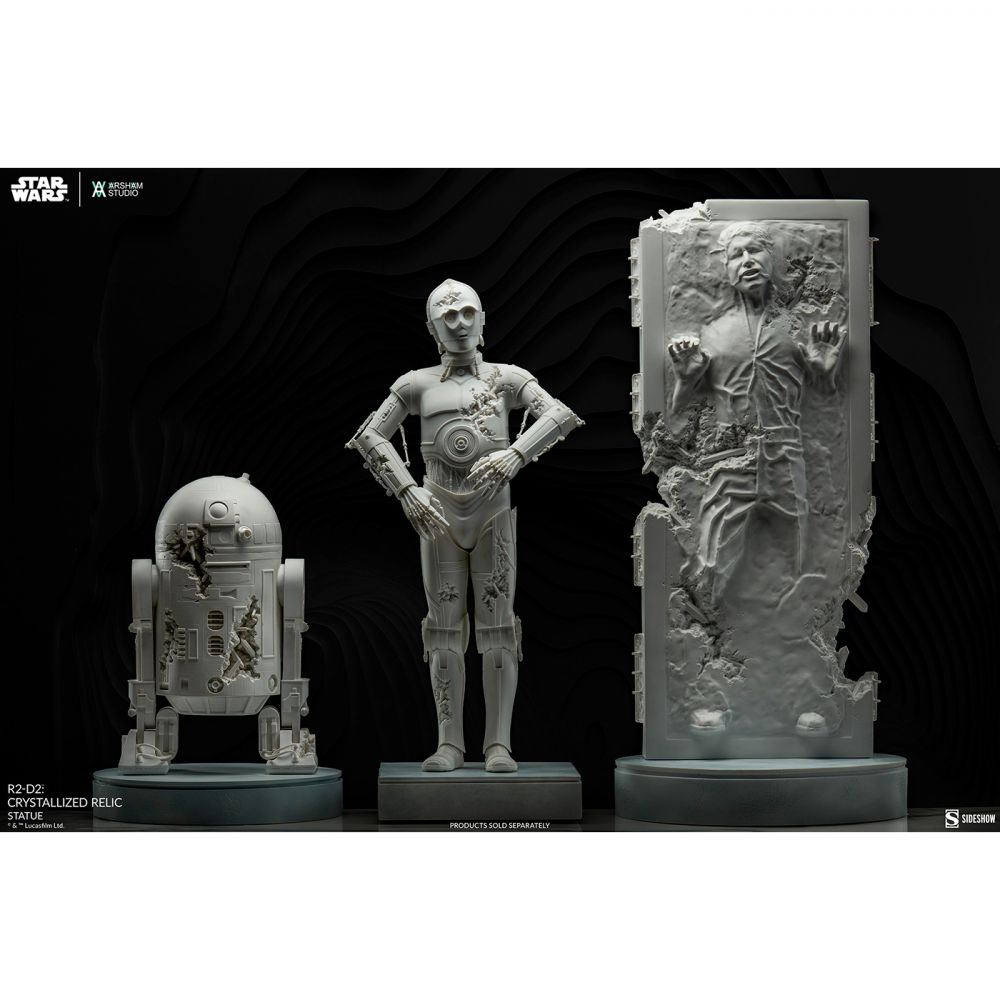 星球大戰』【雕像】R2-D2( Crystallized Relic )by Daniel Arsham